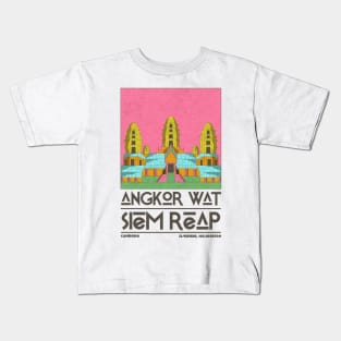 Angkor Wat, Siem Reap, Cambodia Kids T-Shirt